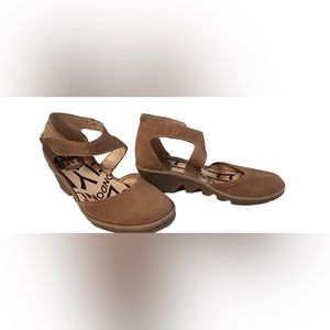 Fly London leather sandals/espadrilles